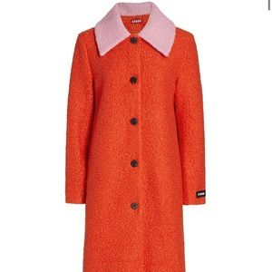 Staud Frankie Tailored Bouclé Coat